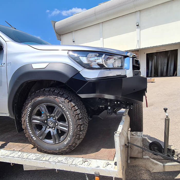 Toyota Hilux ATL Winch Bumper | with OEM Wing Flares (Except Sahara) - Image 4