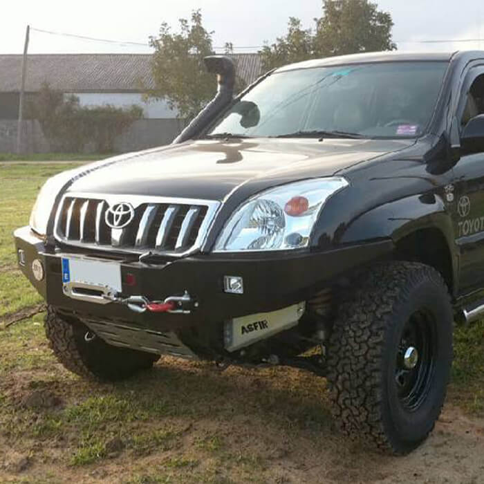 Toyota Land Cruiser 120/125 - VX / Lexus GX470 ATL Winch Bumper | with OEM Fender Flares - Image 3