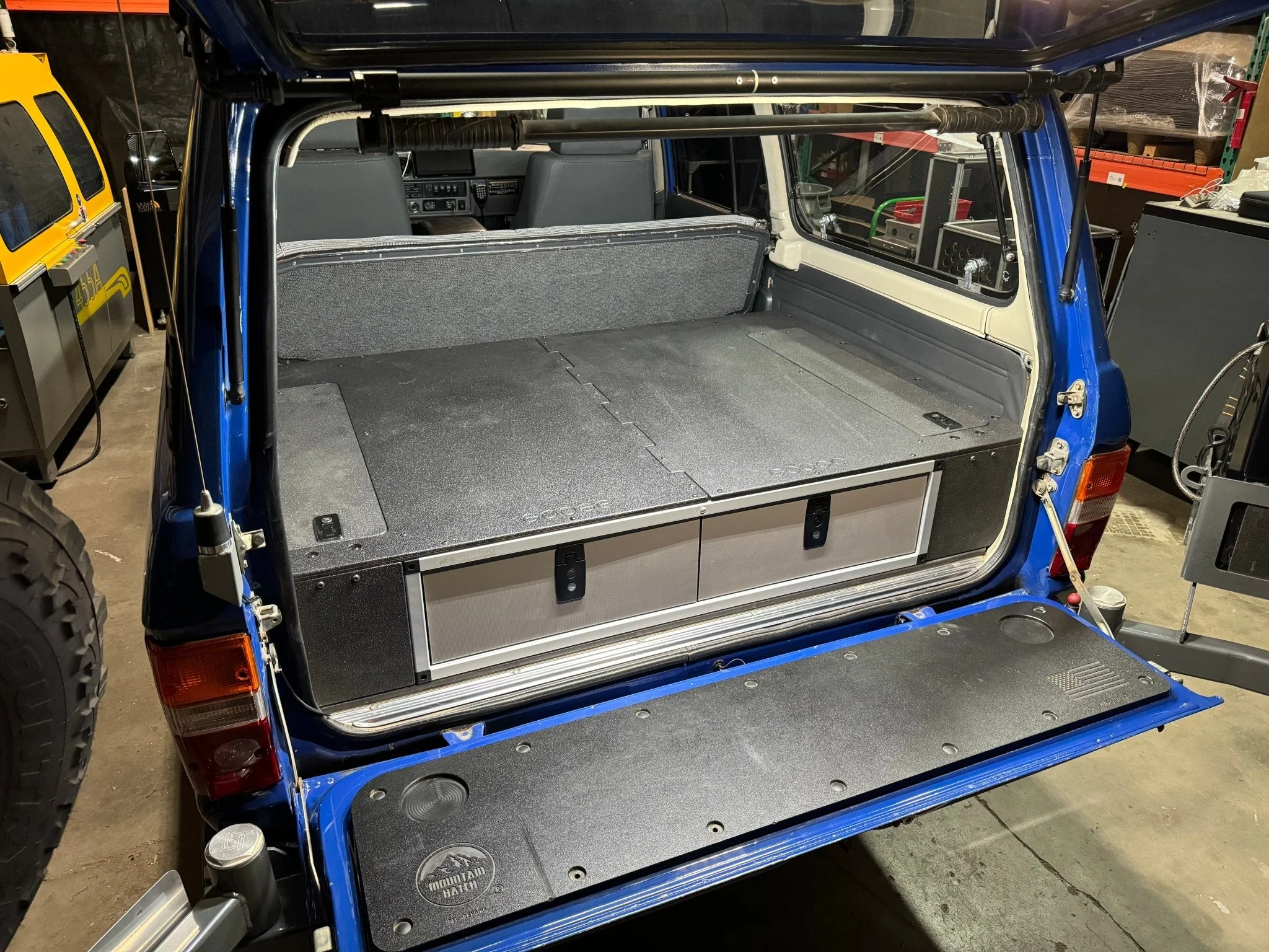 Toyota Land Cruiser 1980-1989 60 Series - Side x Side Drawer Module with Fitted Top Plate - 41 3/8"W x 9-1/2"H x 40"D - Image 7