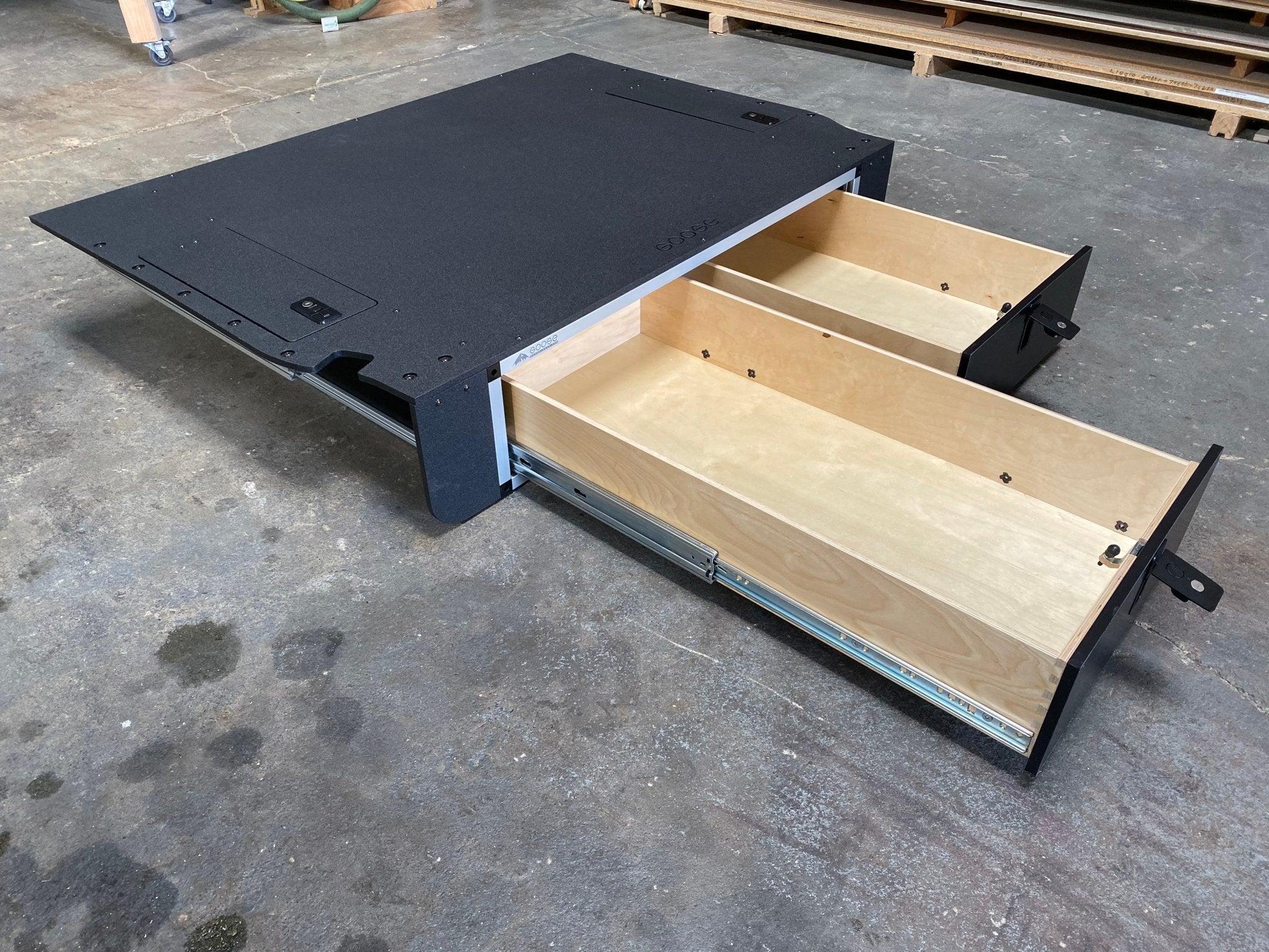 Toyota Land Cruiser 2008-2021 200 Series - Side x Side Drawer Module with Fitted Top Plate - Image 10
