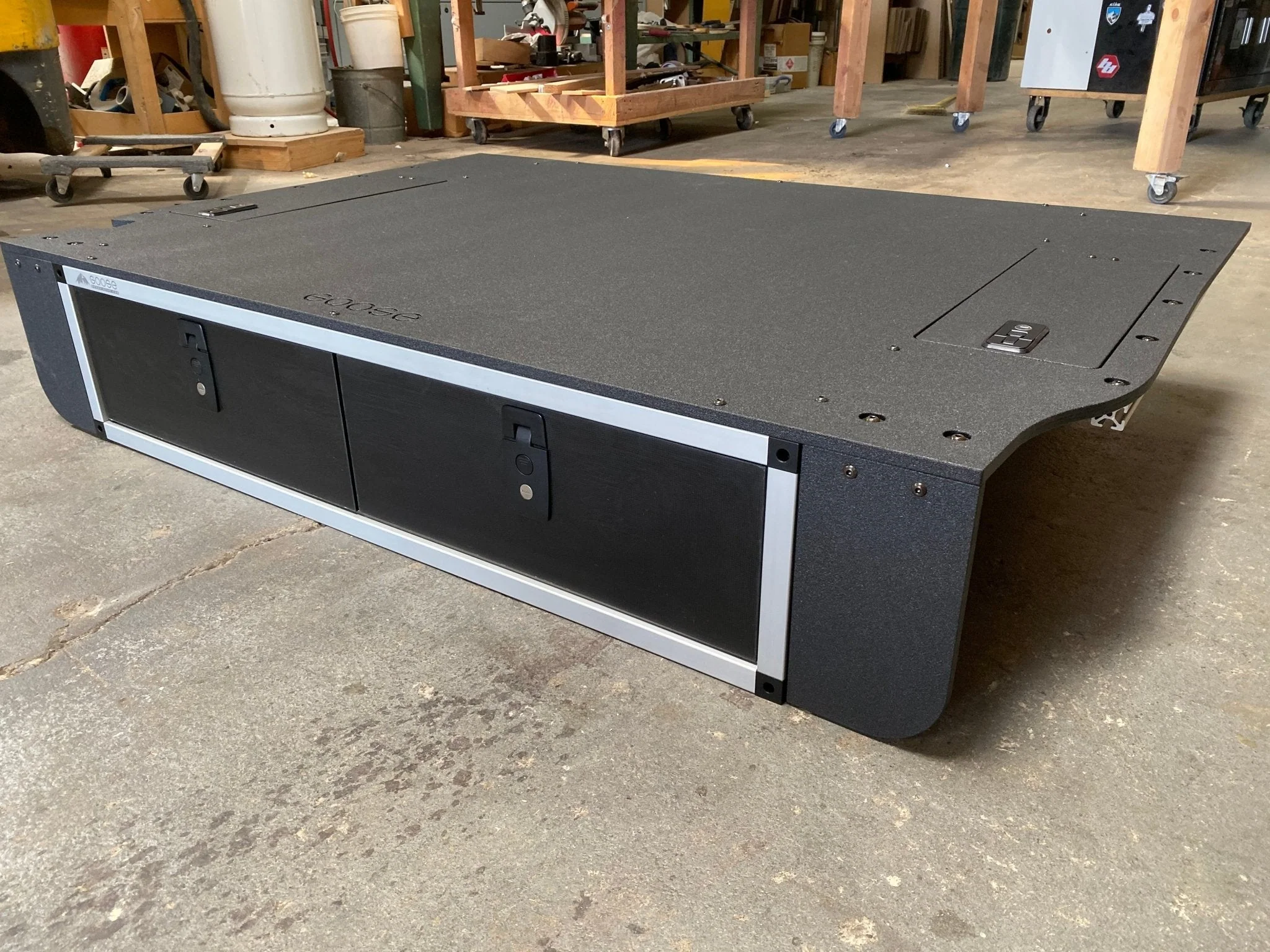 Toyota Land Cruiser 2008-2021 200 Series - Side x Side Drawer Module with Fitted Top Plate - Image 5