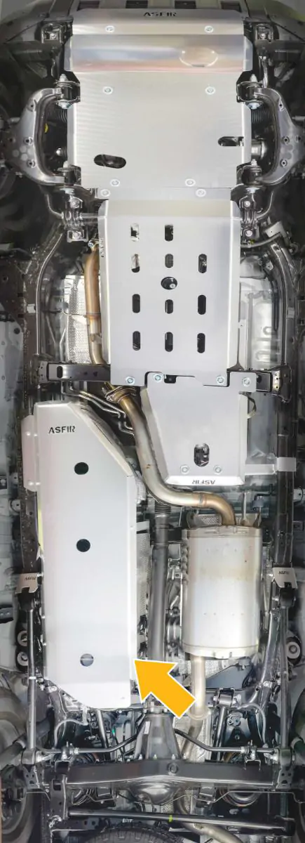 Toyota Land Cruiser 250 Fuel Tank Skid Plate | Hybrid - Image 3
