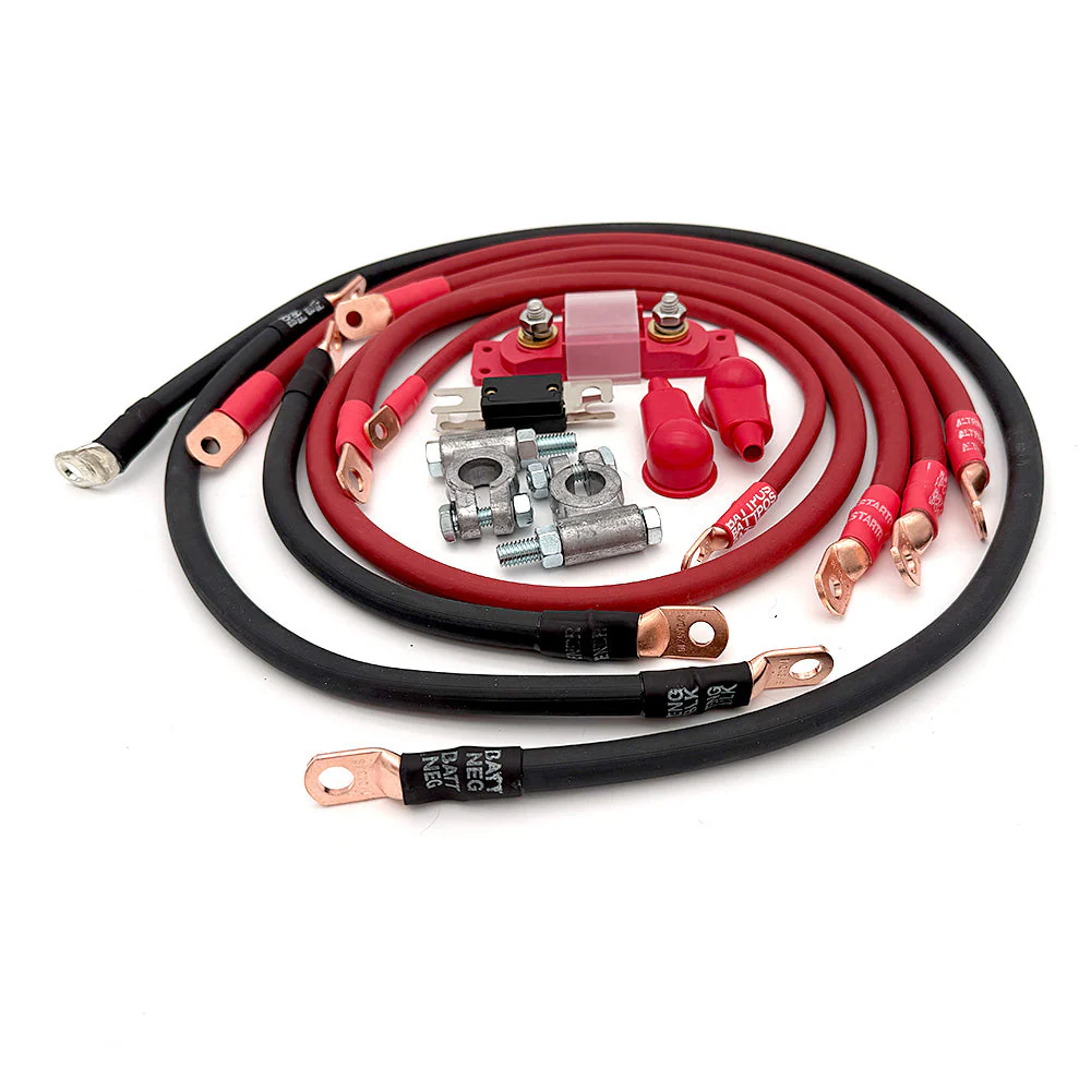 Toyota Land Cruiser Big 7 Battery Cables Kit (FZJ80 - 1993-1997) - Image 3