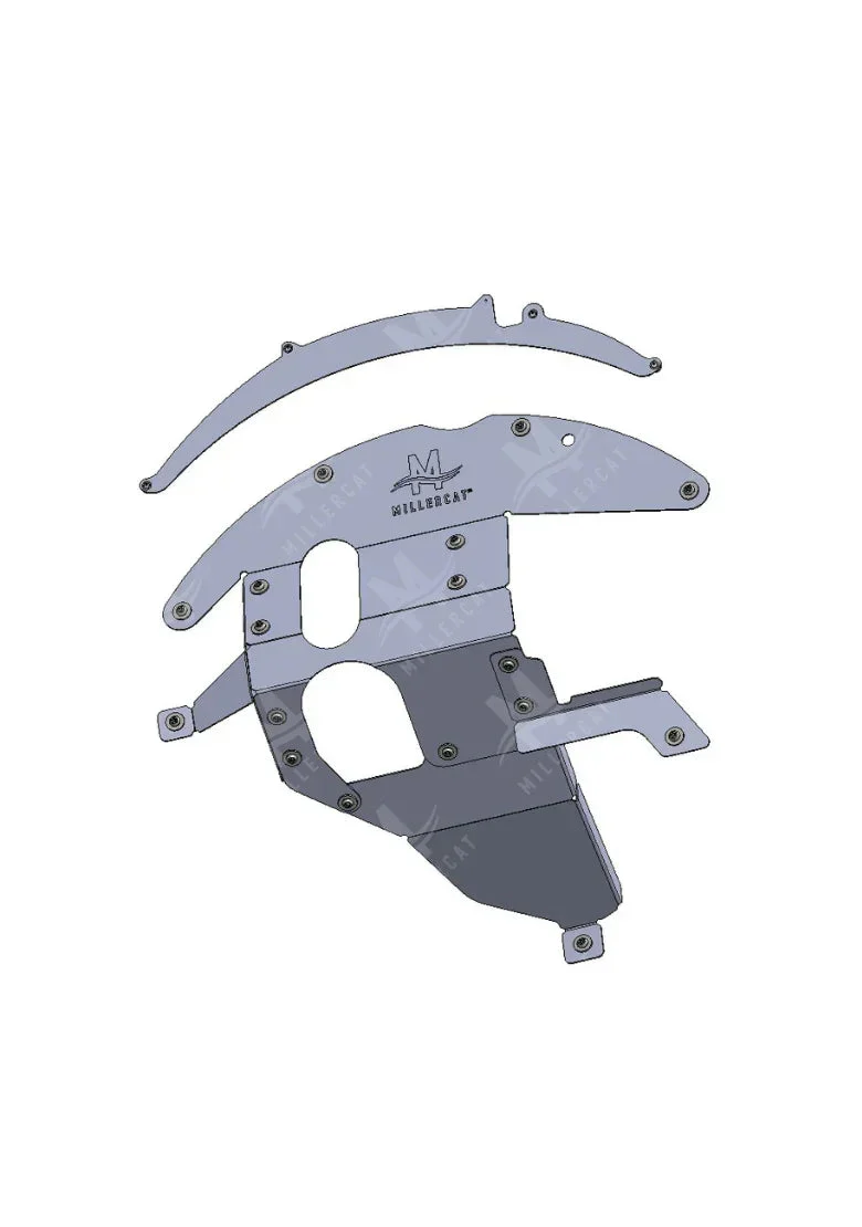 Toyota RAV4 FWD 2013-2018 Cat Shield - Image 5