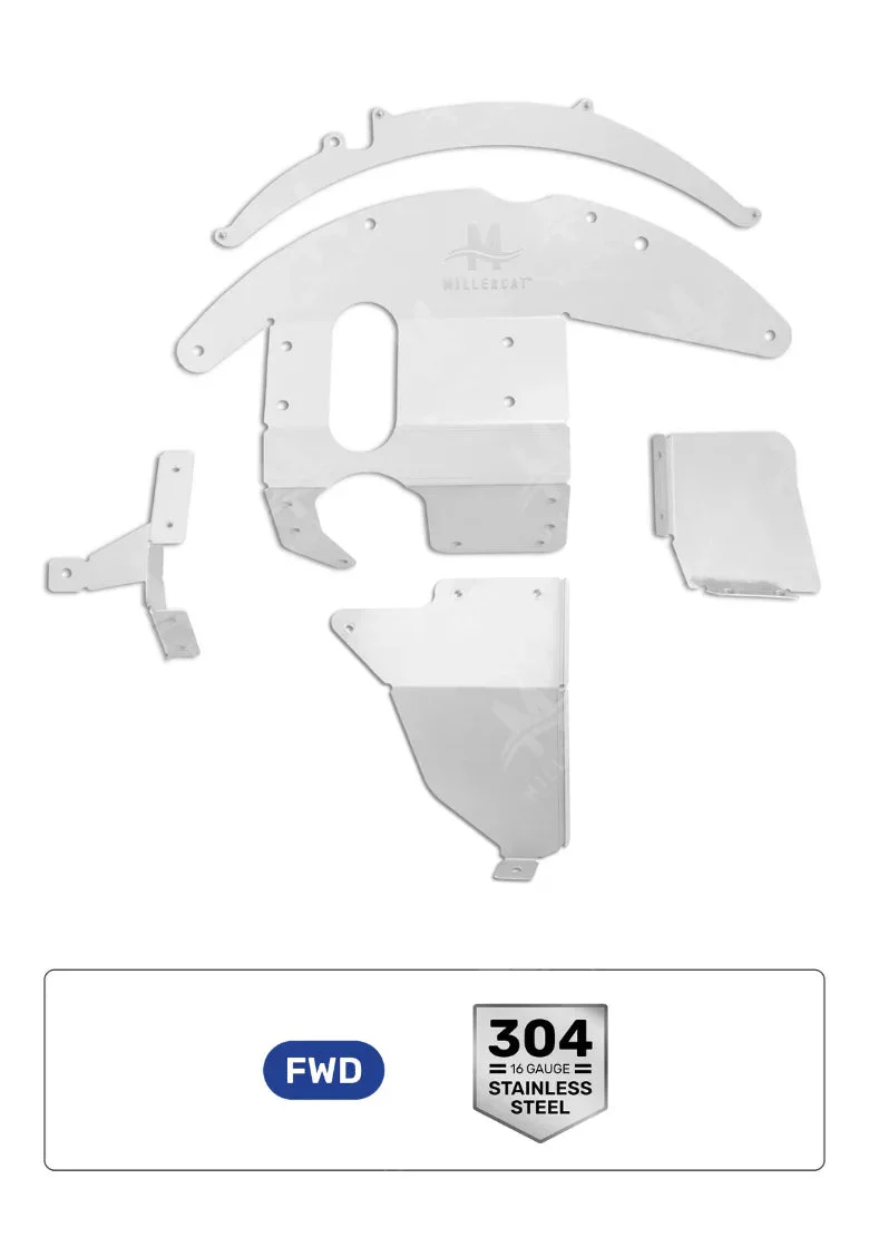 Toyota RAV4 FWD 2013-2018 Cat Shield - Image 6