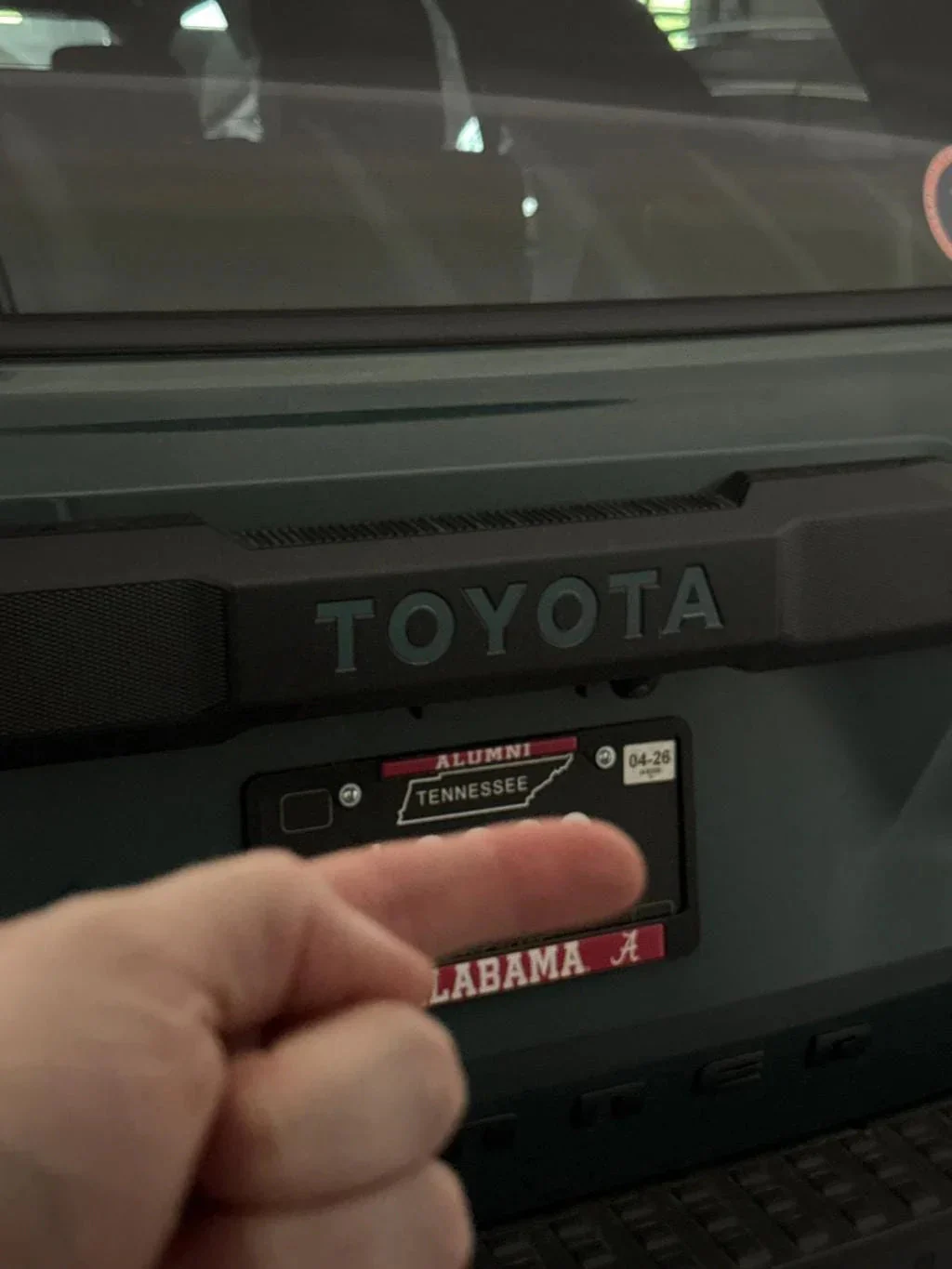 TOYOTA Rear Hatch Liftgate Emblem Inlays - 2025+ 4Runner - Image 9
