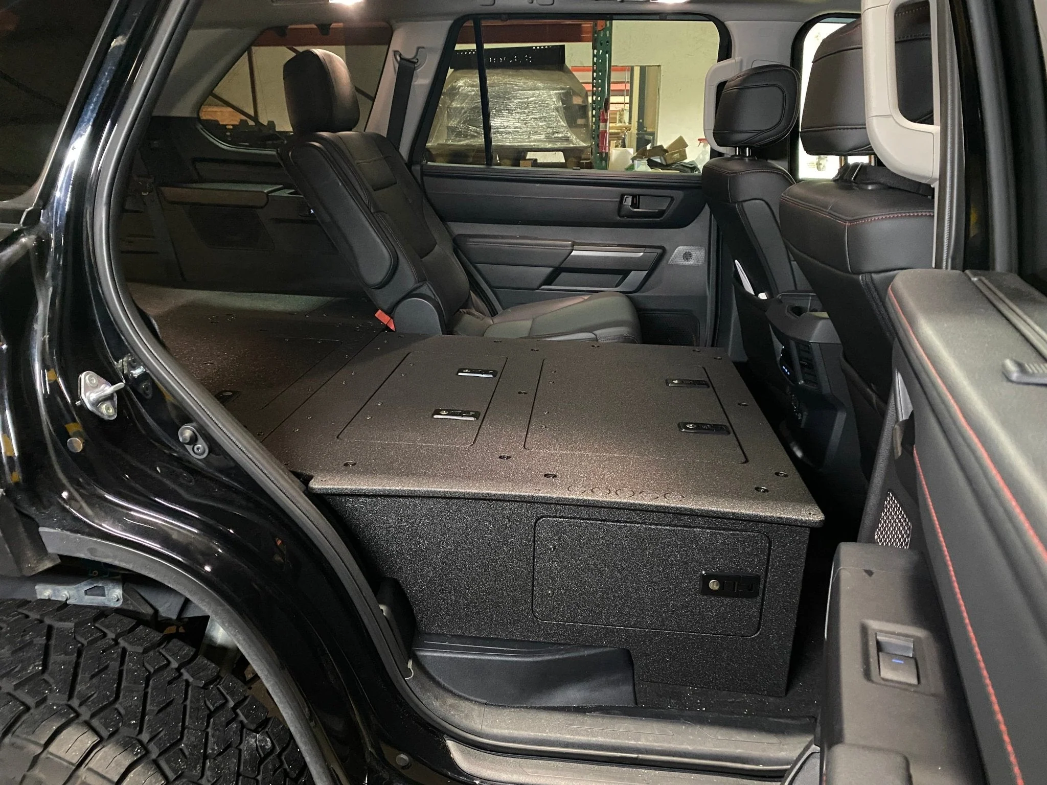 Toyota - Sequoia - 2023-Present - 3rd Gen - Explore Series - Seat Delete Plate System - Stealth Sleep Package - Image 3