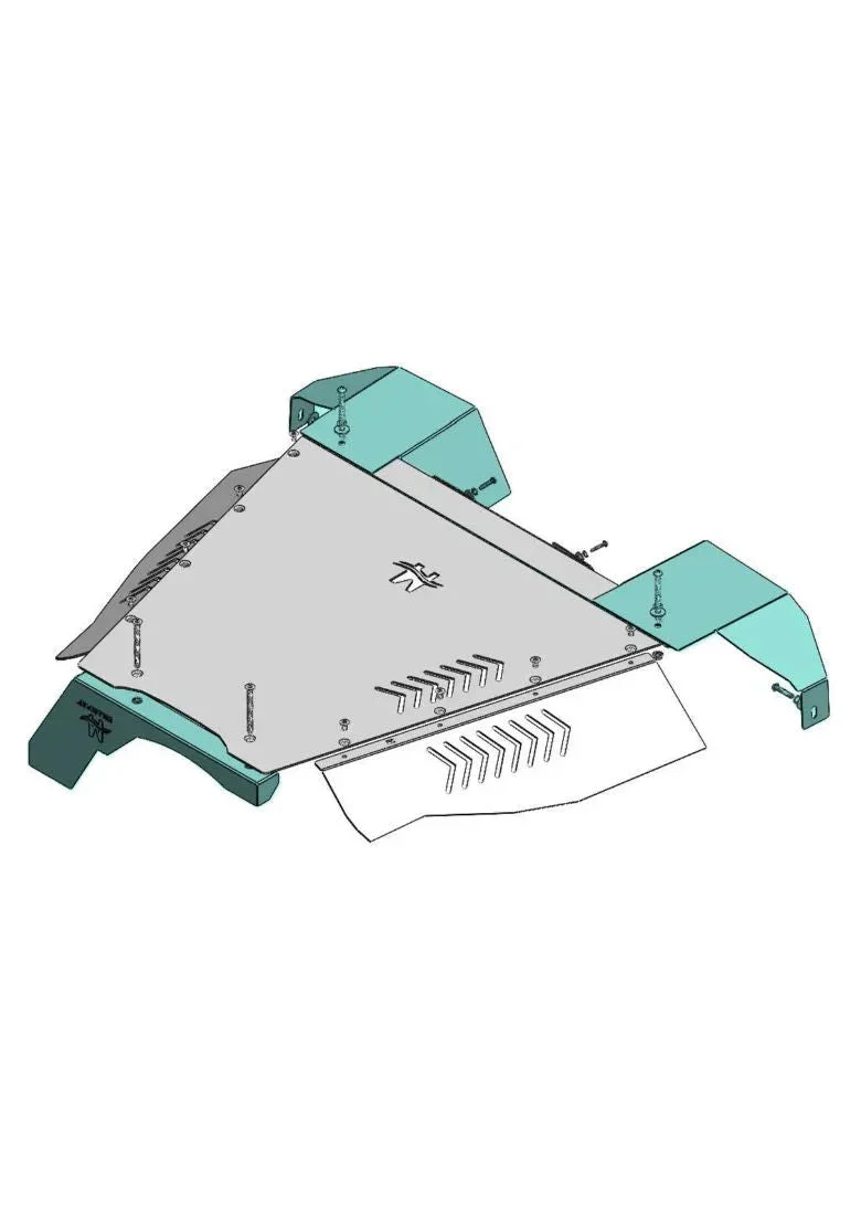 Toyota Sequoia RWD 2008-2022 Cat Shield - Image 6
