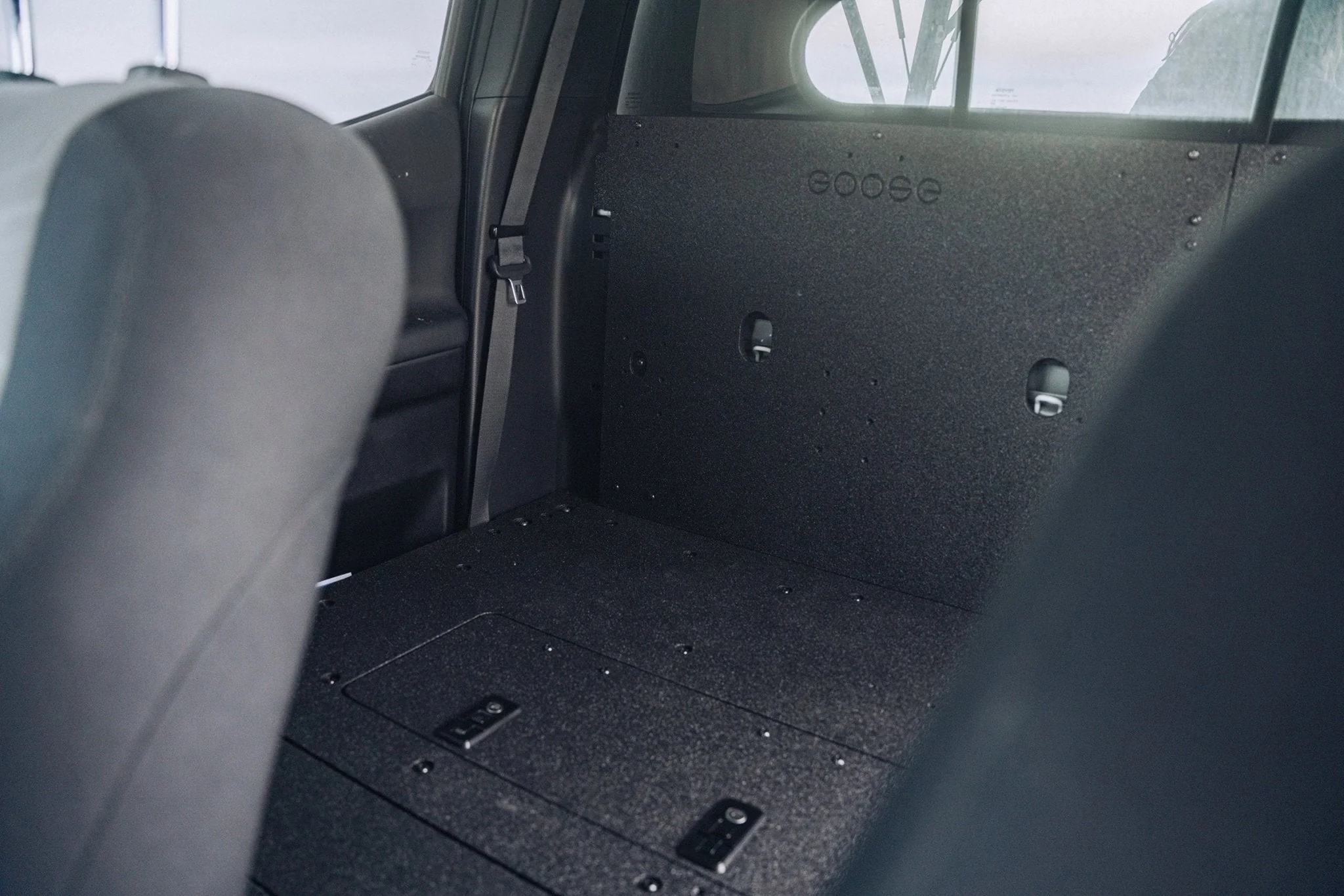 Toyota Tacoma 2005-2023 2nd and 3rd Gen Double Cab Version 2 - Second Row Seat Delete Plate System - Image 43