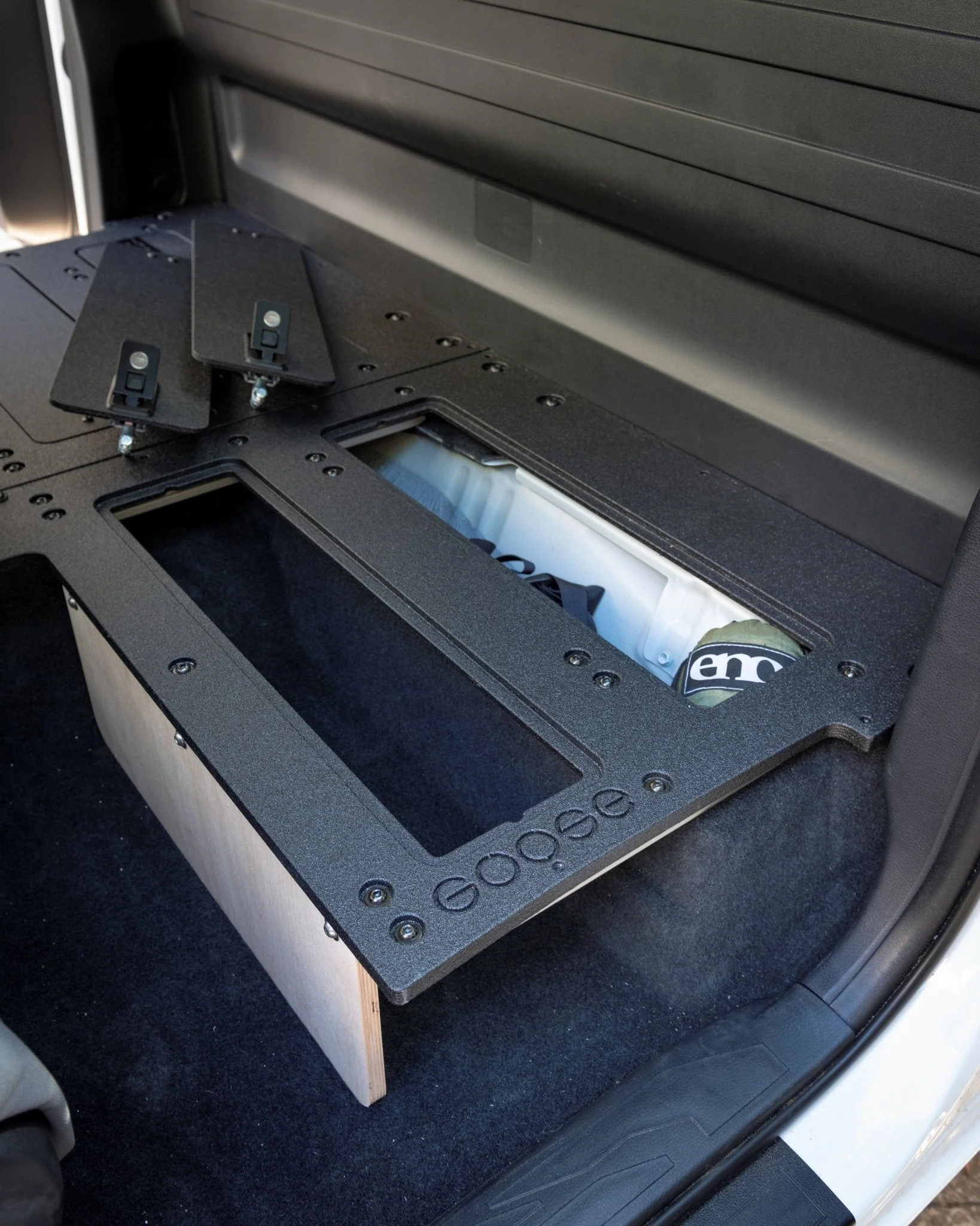 Toyota Tacoma 2016-2023 3rd Gen. Access Cab without Factory Seats - Second Row Seat Delete Plate System - Image 3