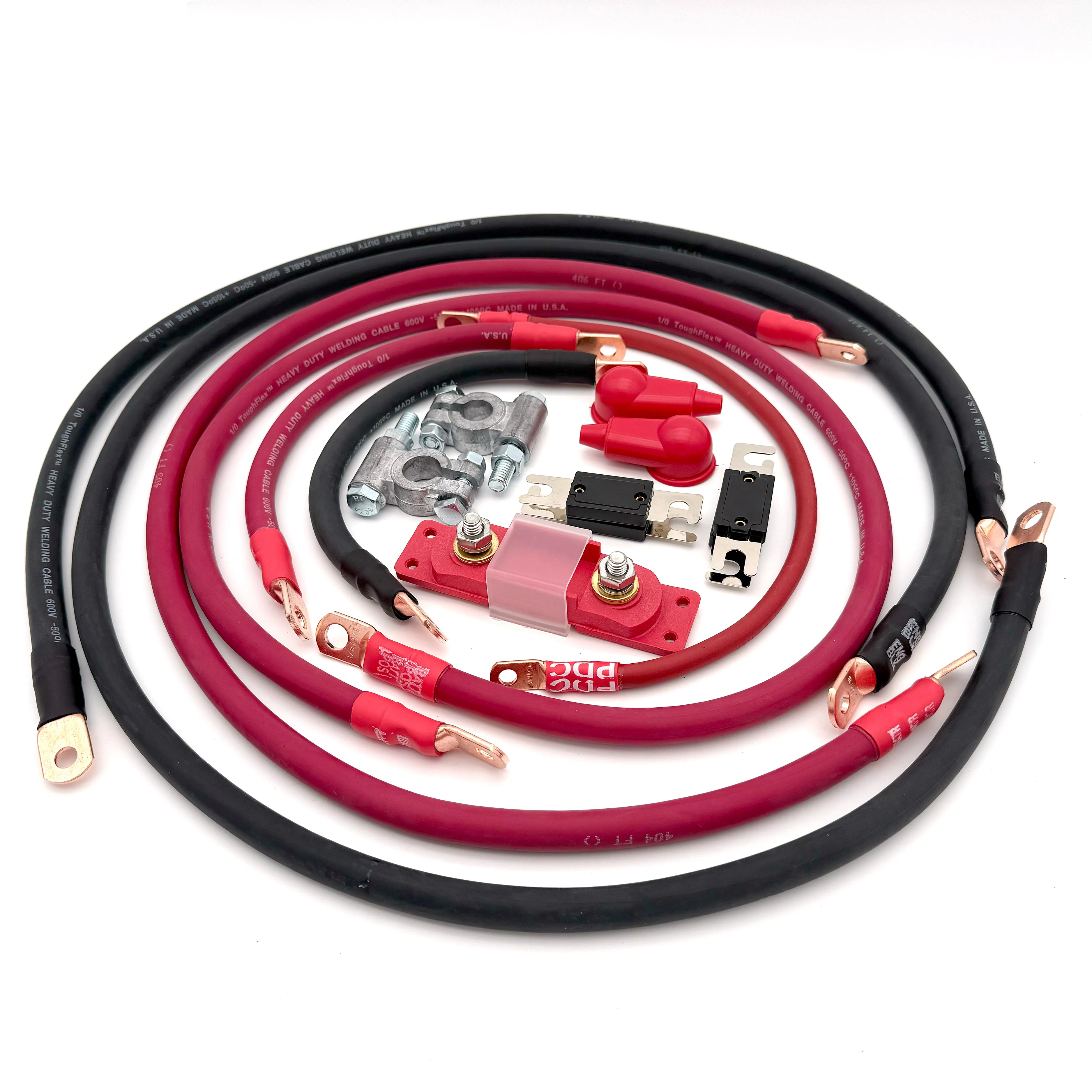 Toyota Tacoma Big 7 Battery Cables Kit (Gen 3 - 2016-2021) - Image 2