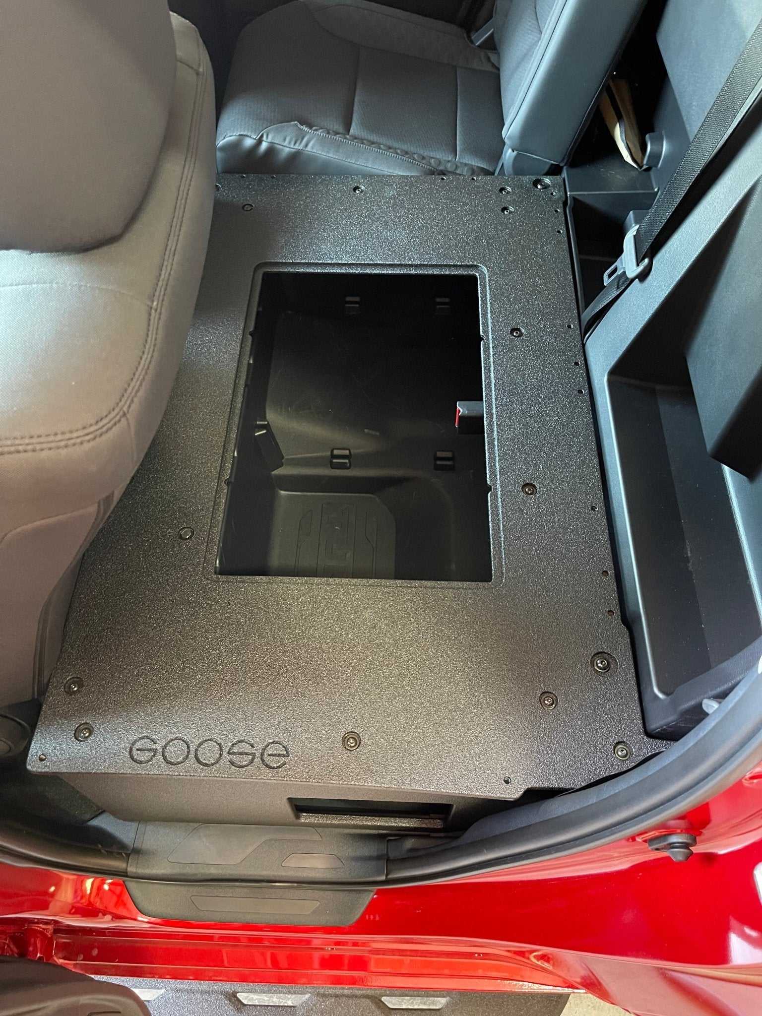 Toyota Tundra 2022-Present 3rd Gen. DoubleCab - Second Row Seat Delete Plate System - Image 3