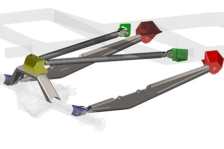 Trailing Arm 4 Link Kit - Image 2
