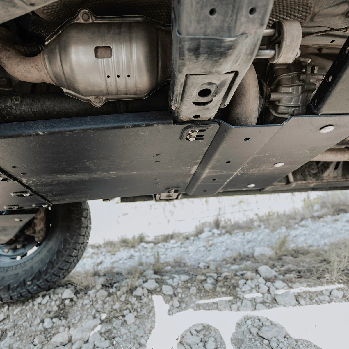 Transfer Skid Plate For 2007-2014 Toyota FJ Cruiser - Image 4