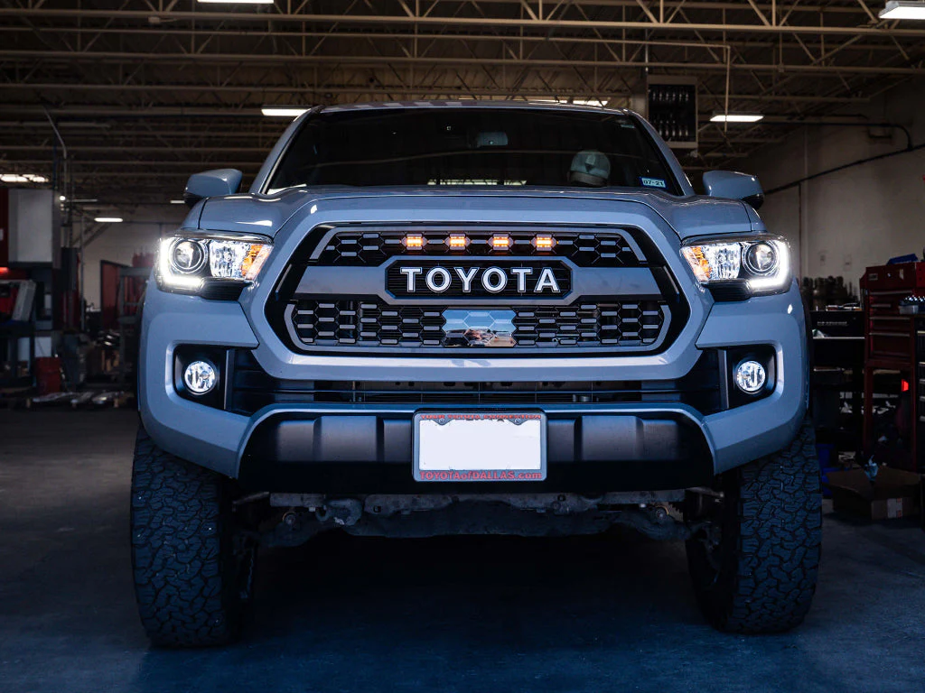 TRD Pro Grille Raptor LED Light Kit For 2016-2023 TOYOTA TACOMA - Image 7