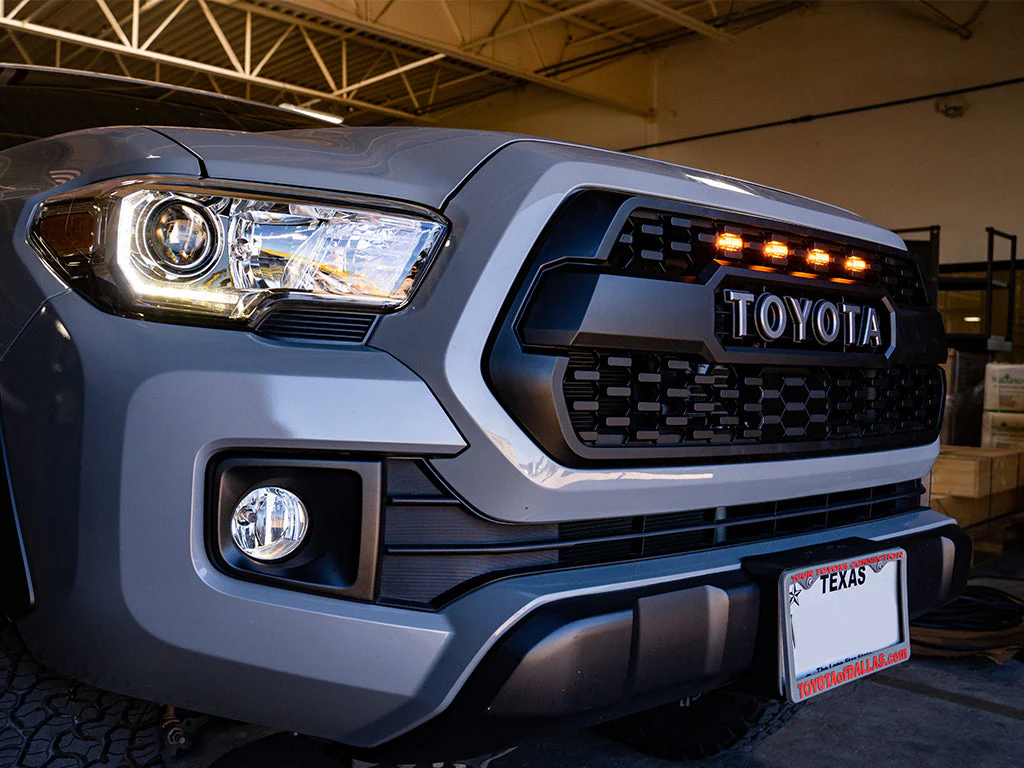 TRD Pro Grille Raptor LED Light Kit For 2016-2023 TOYOTA TACOMA - Image 8