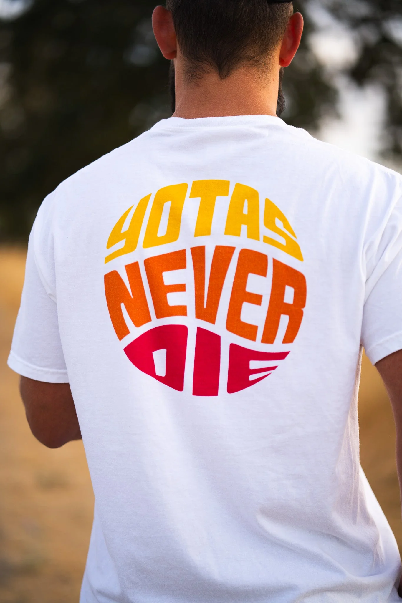 Yotas Never Die Signature T-Shirt (Two Side Print) - Image 3