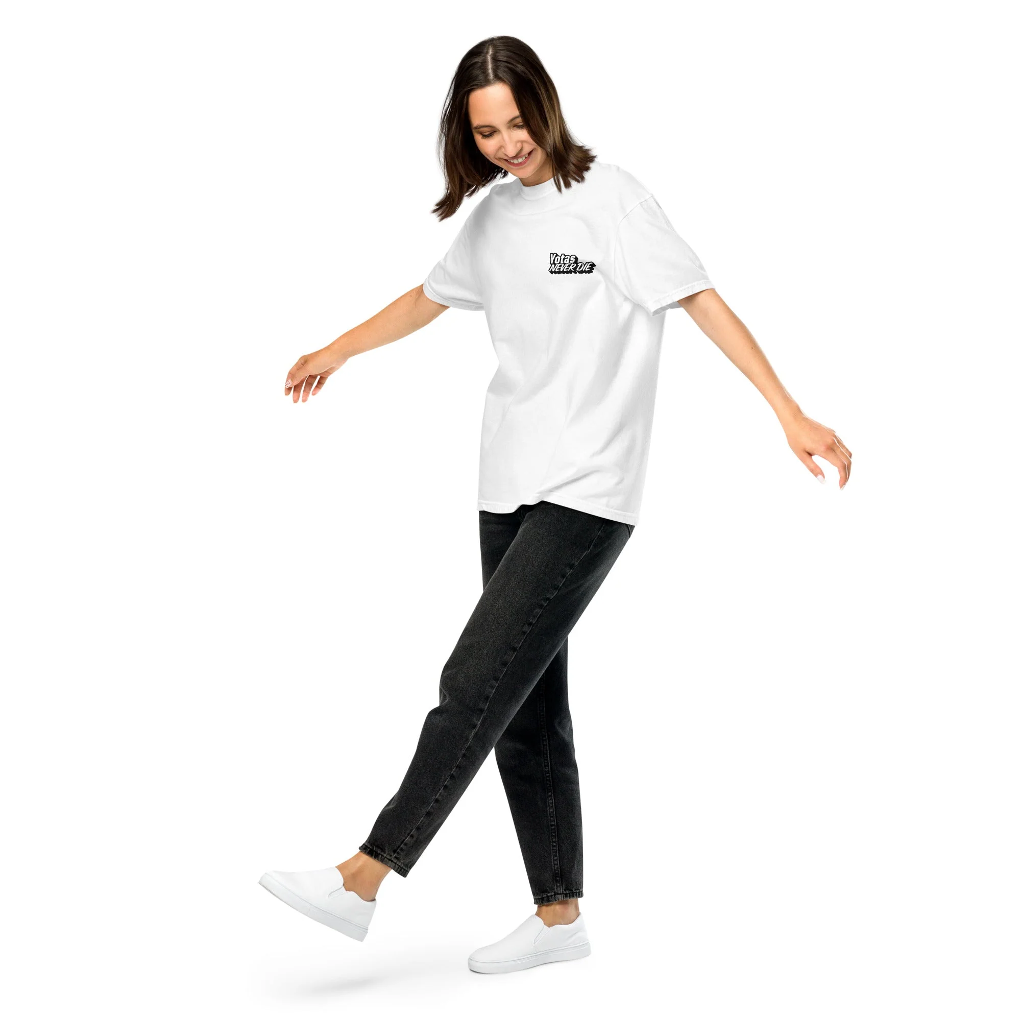 Yotas Never Die Signature T-Shirt (Two Side Print) - Image 35
