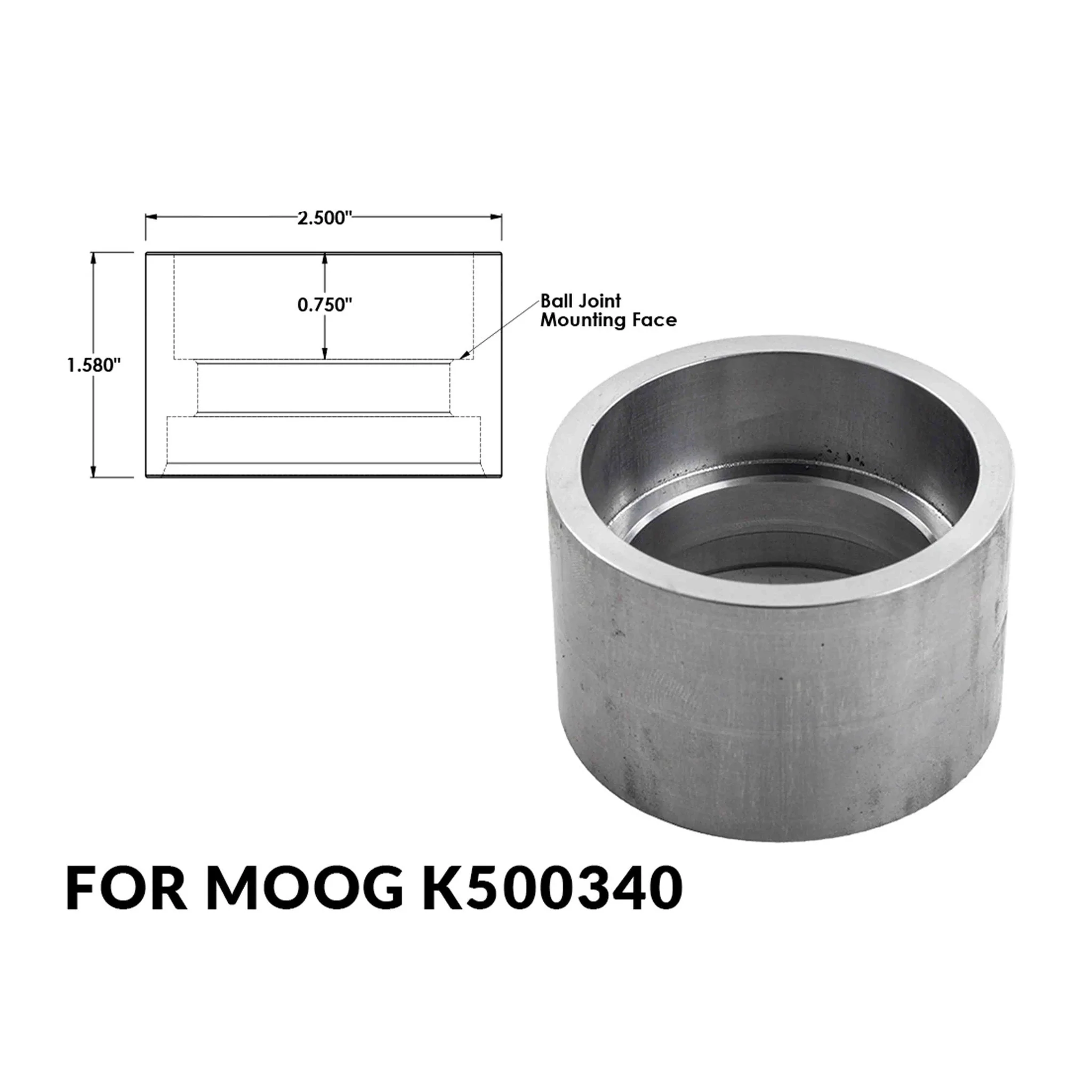 Upper Arm Ball Joint Cups - Image 6