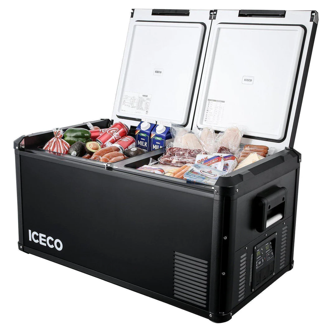 VL90ProD Dual Zone RV 12 volt Fridge Plug in Cooler | ICECO | 90 LT - Image 3