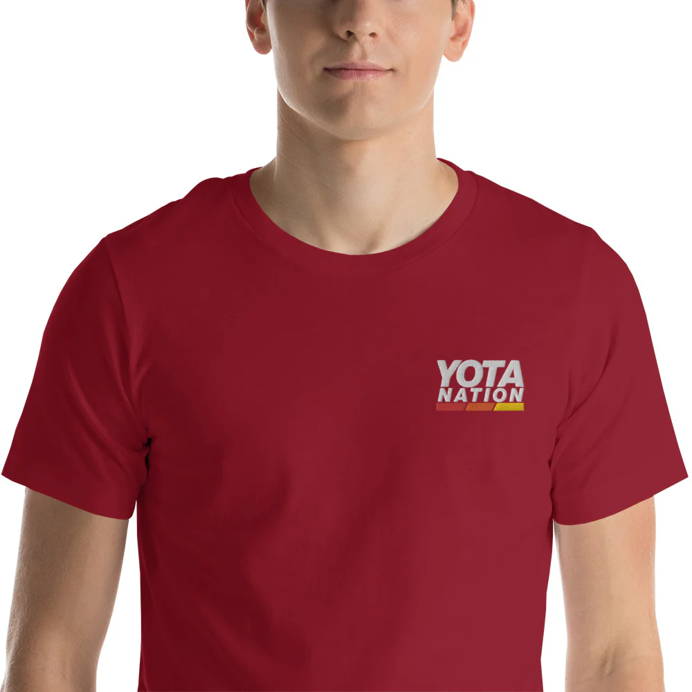 Yota Nation Embroidered t-shirt - Image 11