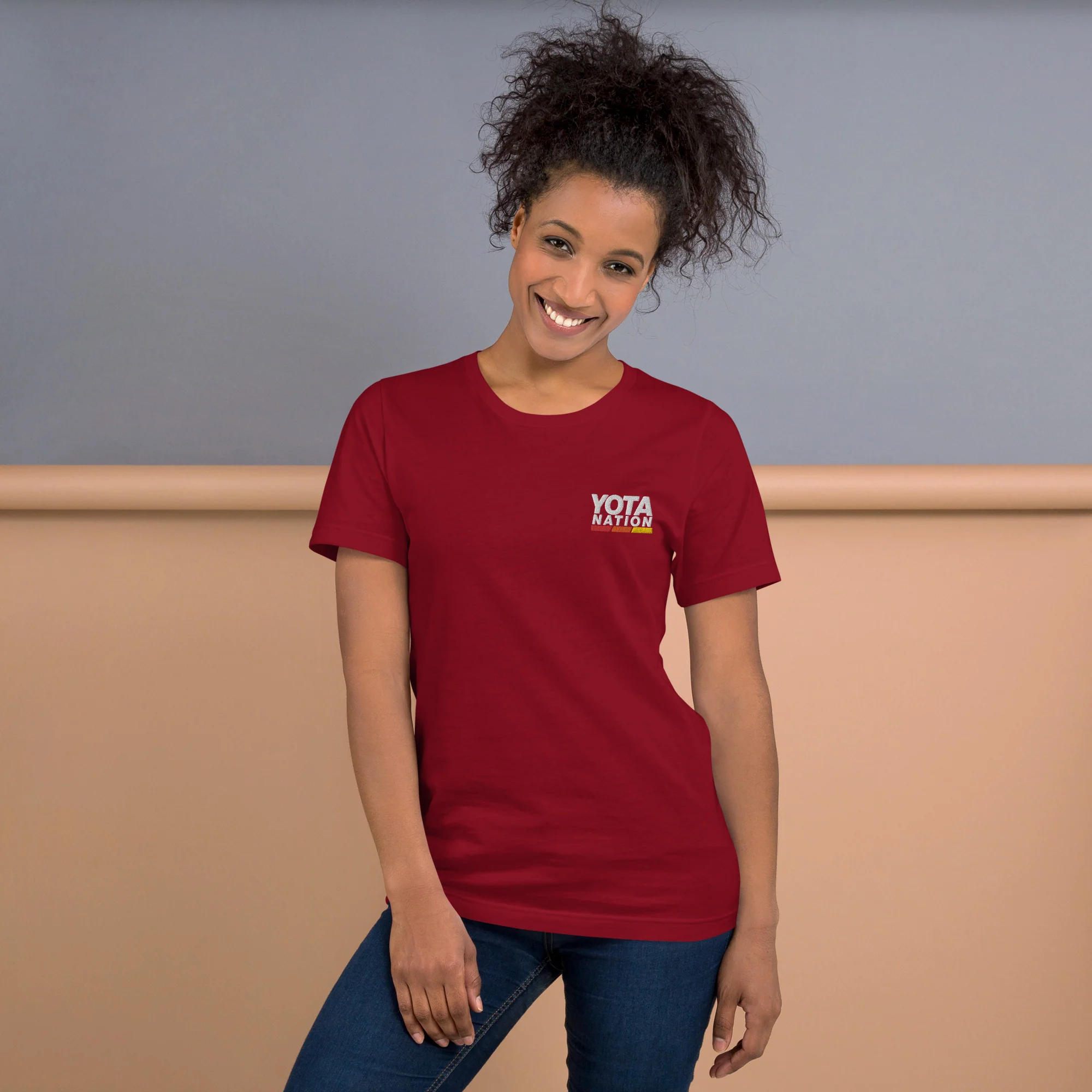 Yota Nation Embroidered t-shirt - Image 5