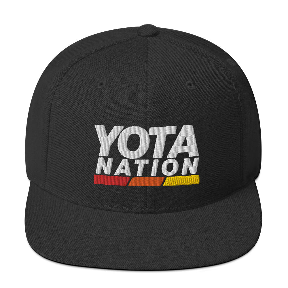 Yota Nation Retro Snapback Hat - Image 4
