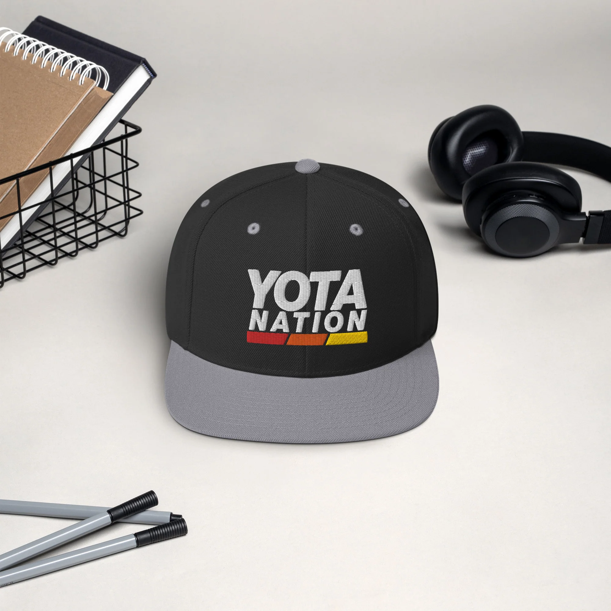 Yota Nation Retro Snapback Hat - Image 7