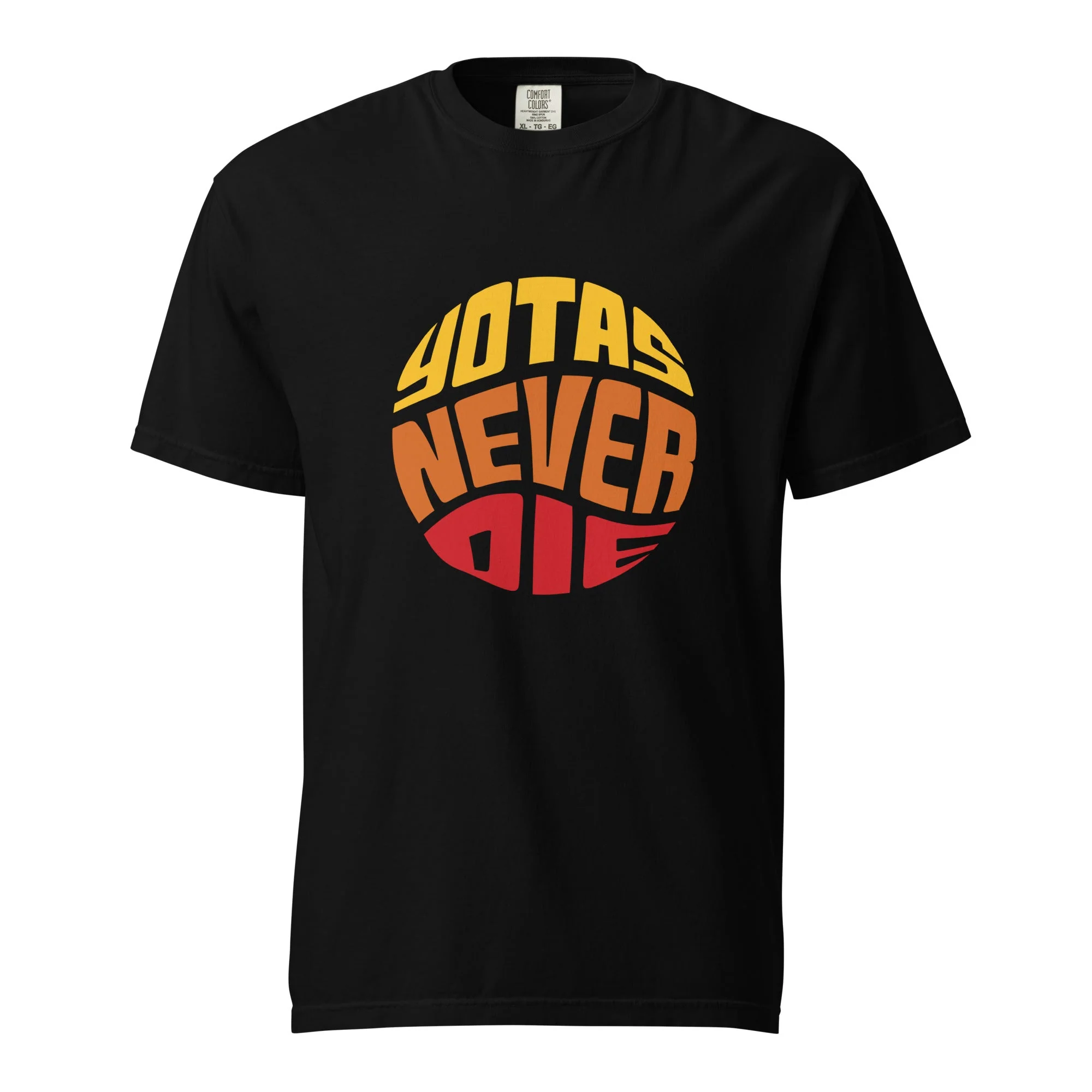 Yotas Never Die Signature Tee Shirt (Large Front Print) - Image 5
